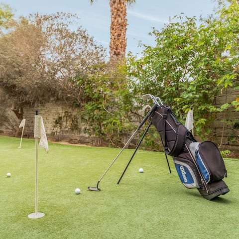 Aim for a hole in one