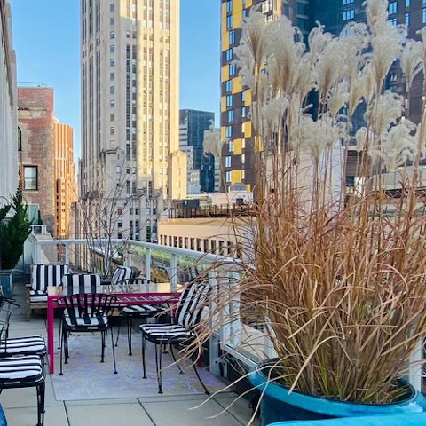 Relax on the wrap-around terrace