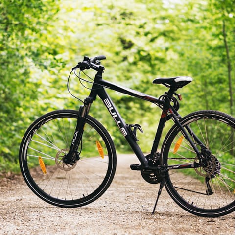 Bring your bicycle or hire one locally and explore the famous Camel Trail right outside your door