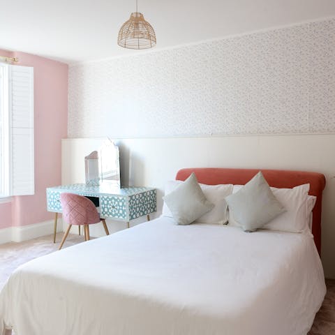 Sink into the bed for a blissful night's sleep