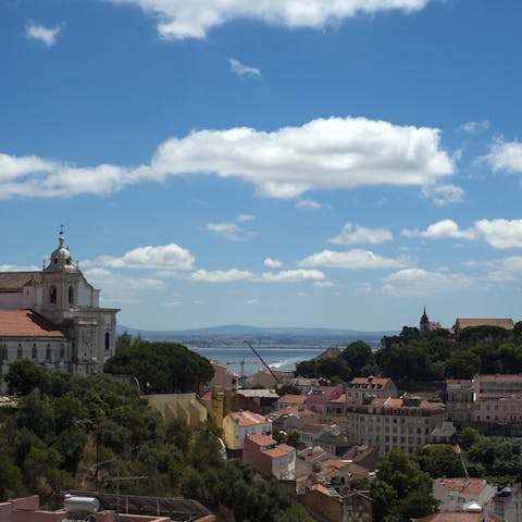 Take in the incredible view from the balcony – it's the perfect spot for a sunset Port