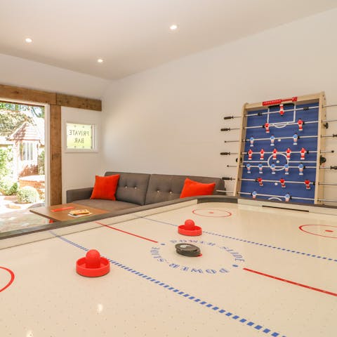 Enjoy games nights in the annexe