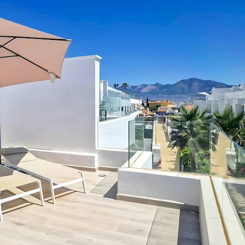 Relax and unwind with drinks on the private roof terrace