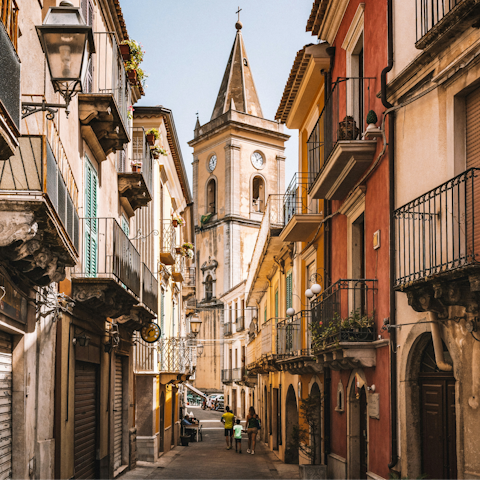 Head to Novara town, around thirty-minutes in the car