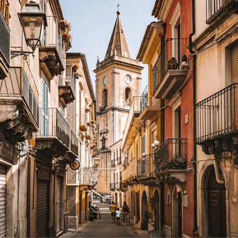 Head to Novara town, around thirty-minutes in the car