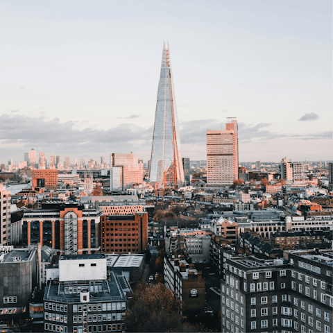Stay in Southwark, a five-minute stroll from the Shard