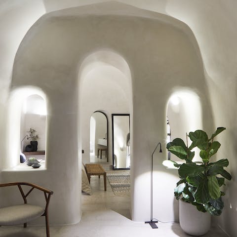 Admire the stunning vernacular space design