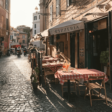 Indulge the senses with delicious meals in local restaurants