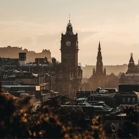 Take advantage of your New Town location to discover all that Edinburgh has to offer 