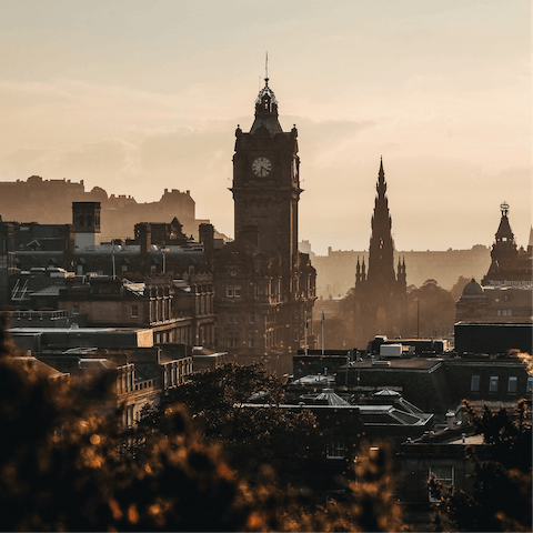 Take advantage of your New Town location to discover all that Edinburgh has to offer