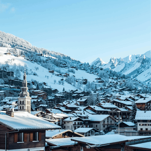 Visit the charming village of La Clusaz, 8km away