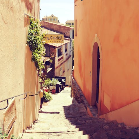 Visit the boulangeries and bistros of Borme-les-Mimosas