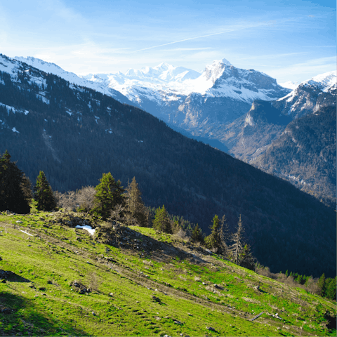 Explore Morillon in the picturesque French Alps