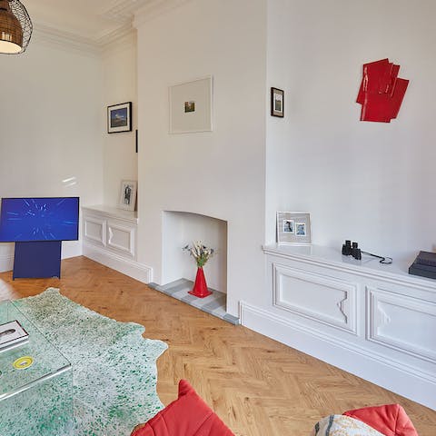 Feel inspired in your art-fuelled living space