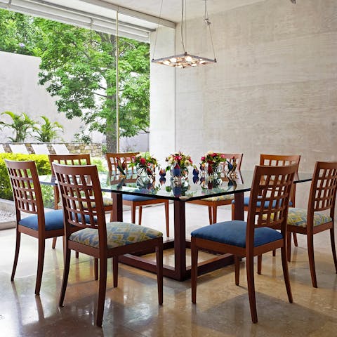 Savour delicious meals prepared by a private chef
