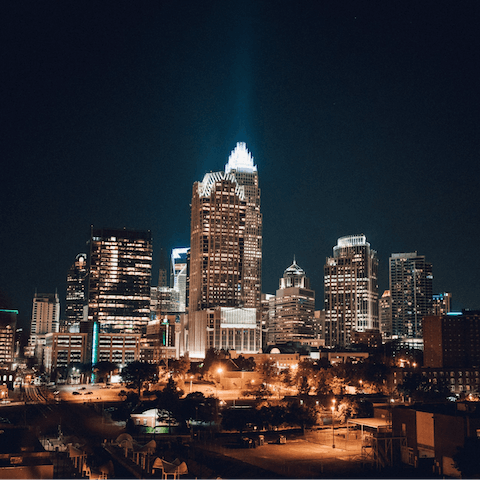 Explore Charlotte from your great location in FreeMoreWest