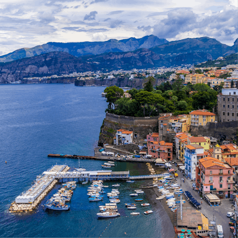 Head to nearby Sorrento for a day of sightseeing
