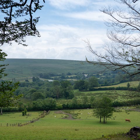 The rural surroundings