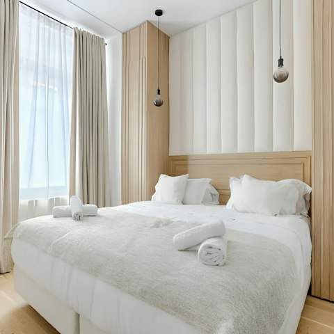 Sleep in after a late night in a wine bar