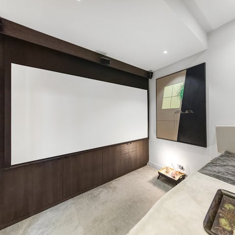 Get comfy and screen a movie in your own cinema room