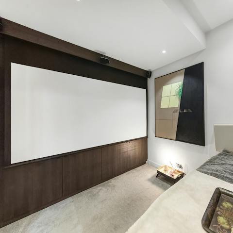 Get comfy and screen a movie in your own cinema room