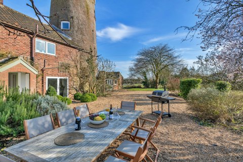 Fire up the barbecue in the shadow of a historic windmill