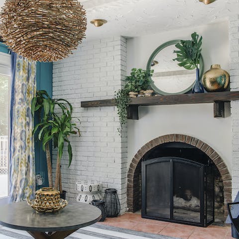 The lovingly styled interior