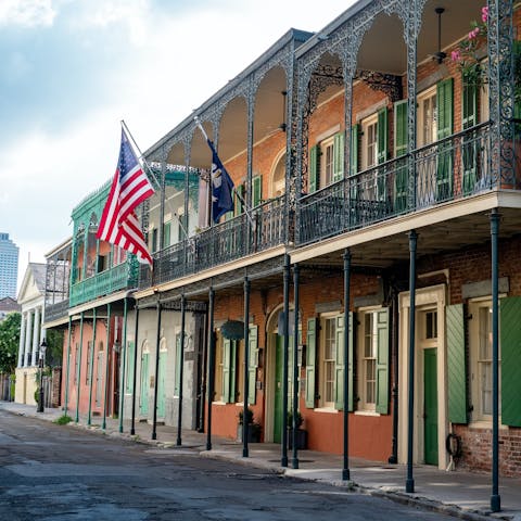 Explore the beautiful and enchanting streets of New Orleans