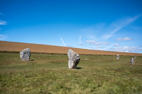 Explore Avebury Stone Circle, the world's largest prehistoric megalithic monument, about thirty-minutes by car