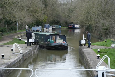 Wander the Kennet and Avon Canal's tranquil towpath through the Vale of Pewsey