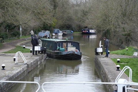 Wander the Kennet and Avon Canal's tranquil towpath through the Vale of Pewsey