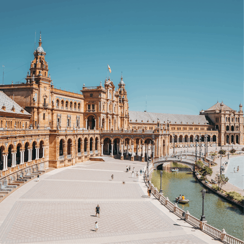 Stay within easy walking distance of Seville's best sights