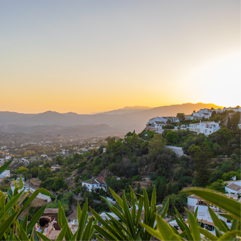 Stay in Mijas – just a forty-minute drive away from both Marbella and the city of Malaga