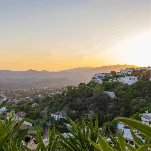 Stay in Mijas – just a forty-minute drive away from both Marbella and the city of Malaga
