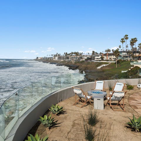 Find the perfect spot for sunset drinks with a view