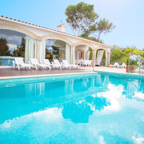 Guests thought this home was perfect for a family holiday or a group getaway.