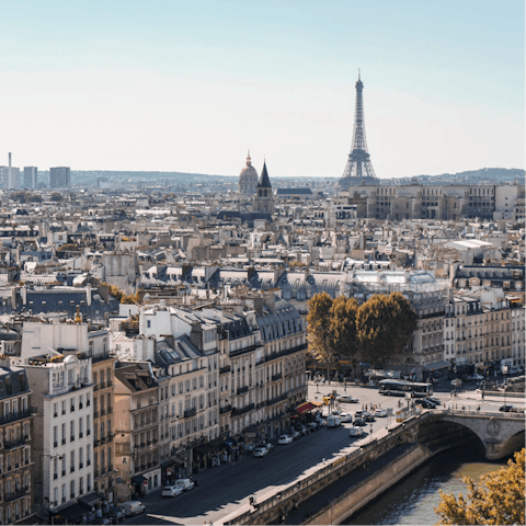 Explore Paris, including the nearby Bois de Vincennes