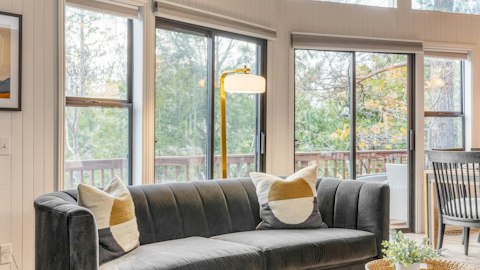 Start the day leisurely with a coffee on the sofa