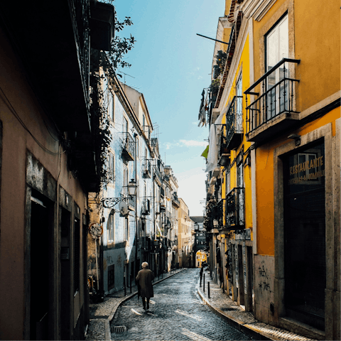 Stay in Lisbon's bohemian Bairro Alto