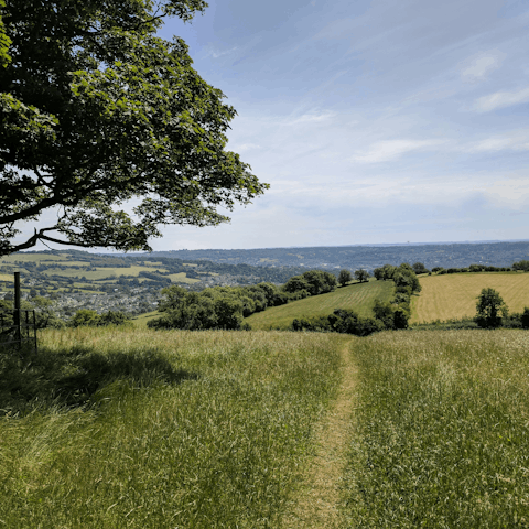 Put on your hiking boots and explore the Cotswolds