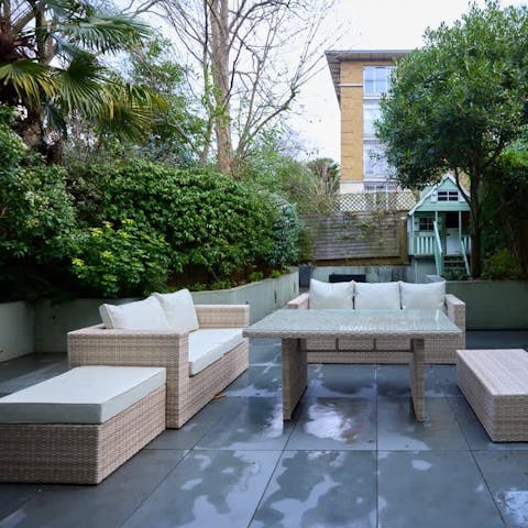 Spend quality family time in the garden – a rare treat in London