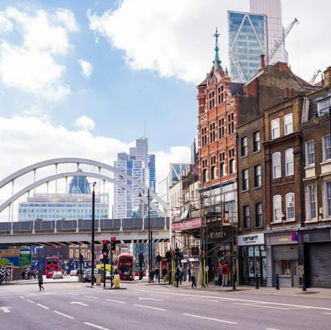 Experience the vibrant heart of East London