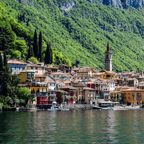 Enjoy leisurely lakeside strolls from the heart of Varenna