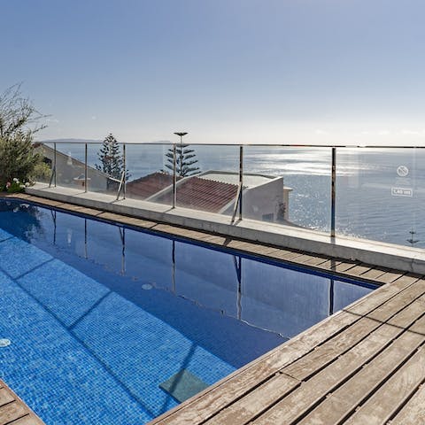 Enjoy unparalleled views of the Atlantic