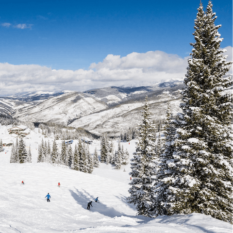 Stay in Steamboat Springs – your home is just a ten-minute walk from the ski mountain's gondola