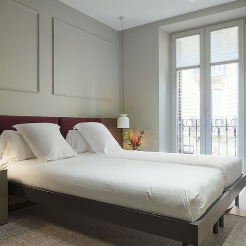 Wake up rested and ready for another busy day of exploring