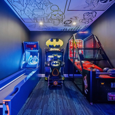 While away the hours in the at-home games arcade
