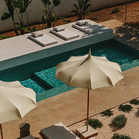 Make poolside lounging the only plan for the day