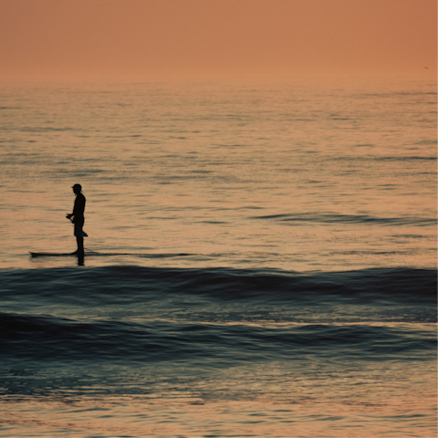 Explore waterways by paddleboard or kayak for a new perspective
