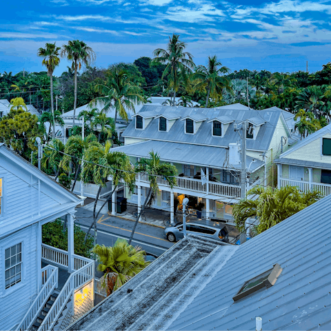 Hop over to Old Town Key West in just ten minutes